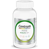 Centrum Minis Silver Multivitamin for Adults 50 and Over, 320 Tablets | Contains Vitamin D3, B Vitamins, Clinically Proven to Support Memory as You Age, GLP-1 Support