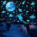 Tarklanda Glow in The Dark Stickers 1199pcs Stars Moon Rocket Planets view 6