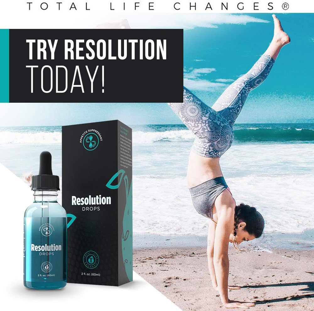 TLC Resolution Drops for Weight Loss: Effective Appetite Suppressant | 2 Fl Oz | 60ml: Health & Personal Care