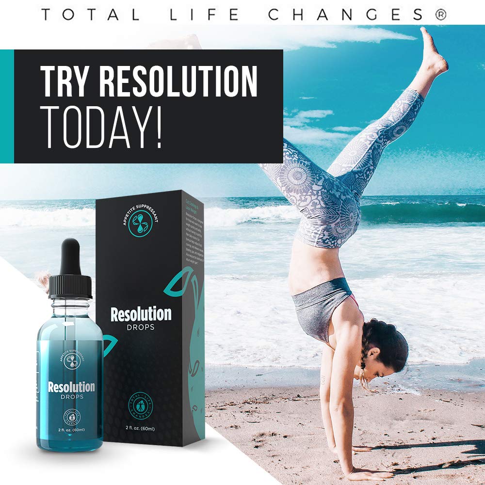 TLC Resolution Drops for Weight Loss Effective Appetite Suppressant