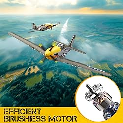 VOLANTEXRC Brushless 4CH RC Plane P51D Mustang