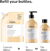 L’Oréal Professionnel Absolut Repair Refill Shampoo 500ml Dry Hair Hydration view 6