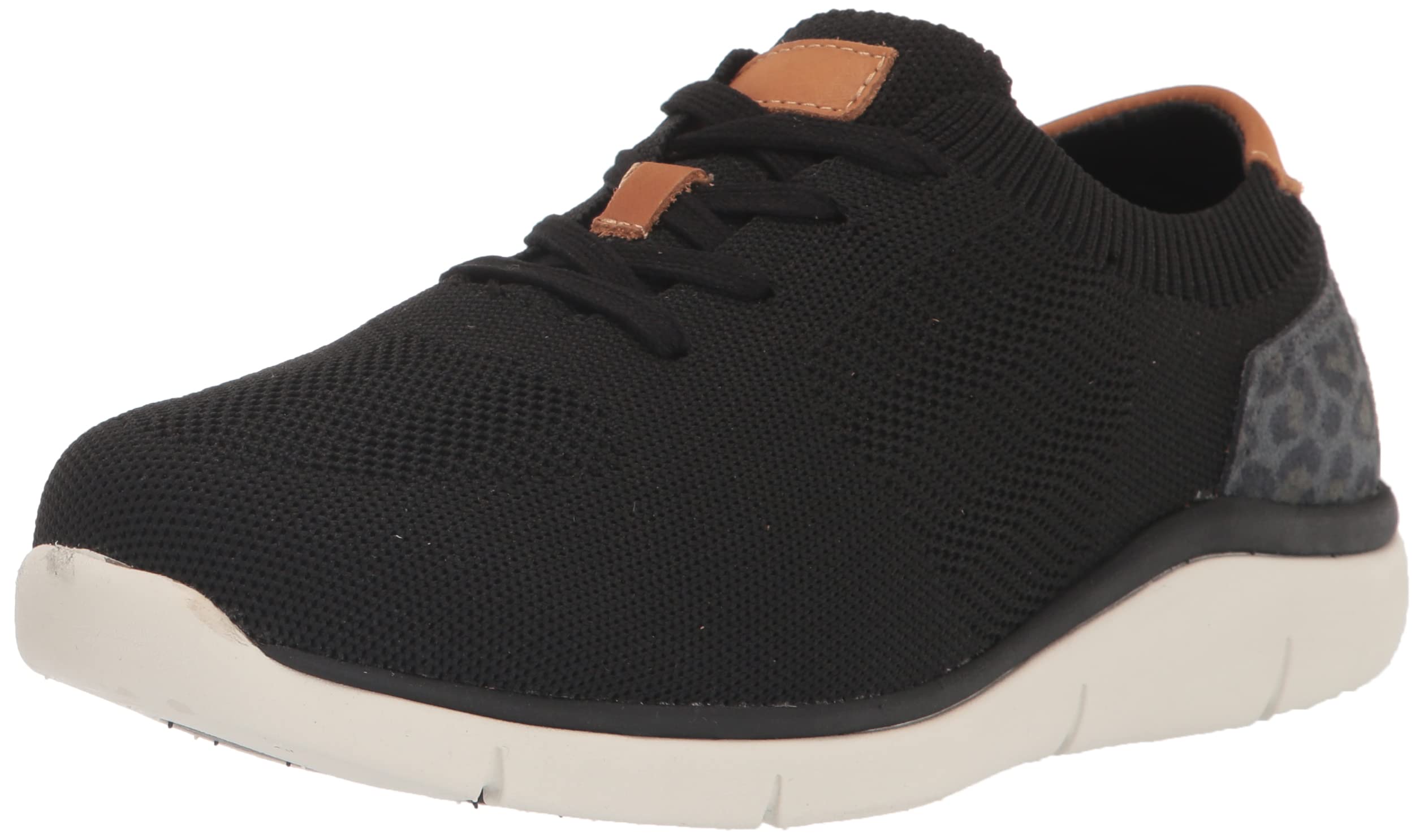 Propét Women’s Sachi Sneakers, Black, 8 Narrow US