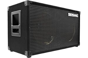 Seismic Audio - Empty 212 Guitar Speaker Cabinet - 2x12 PA/DJ PRO Audio - Loaded with Everything but Speakers. Includes Grill, Wire, Jack Plates, Handles, etc.