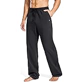 Pudolla Men's Tall Sweatpants 32"/34"/36" Long Inseam Cotton Yoga Pants Athletic Lounge Casual Pants for Men with Pockets