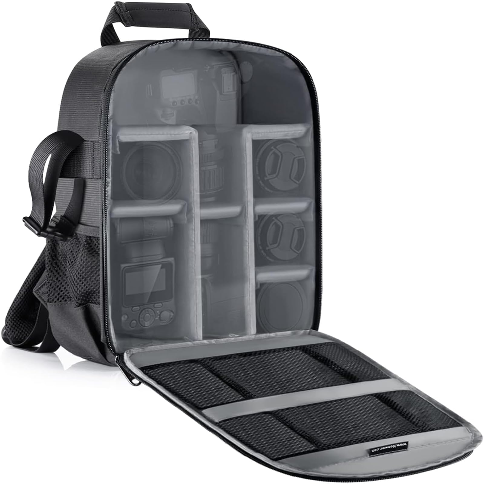 Neewer Camera Bag Waterproof Shockproof Partition 11.8x5.5x14.6 inches/30x14x37 centimeters Protection Backpack