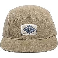 Clape Retro Short Bill Trucker Hat - 5 Panel Adjustable Snapback Cap