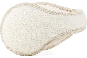 Hpegny Adult ear muffs warm plush earmuffs lightweight foldable ear muffs winter women men