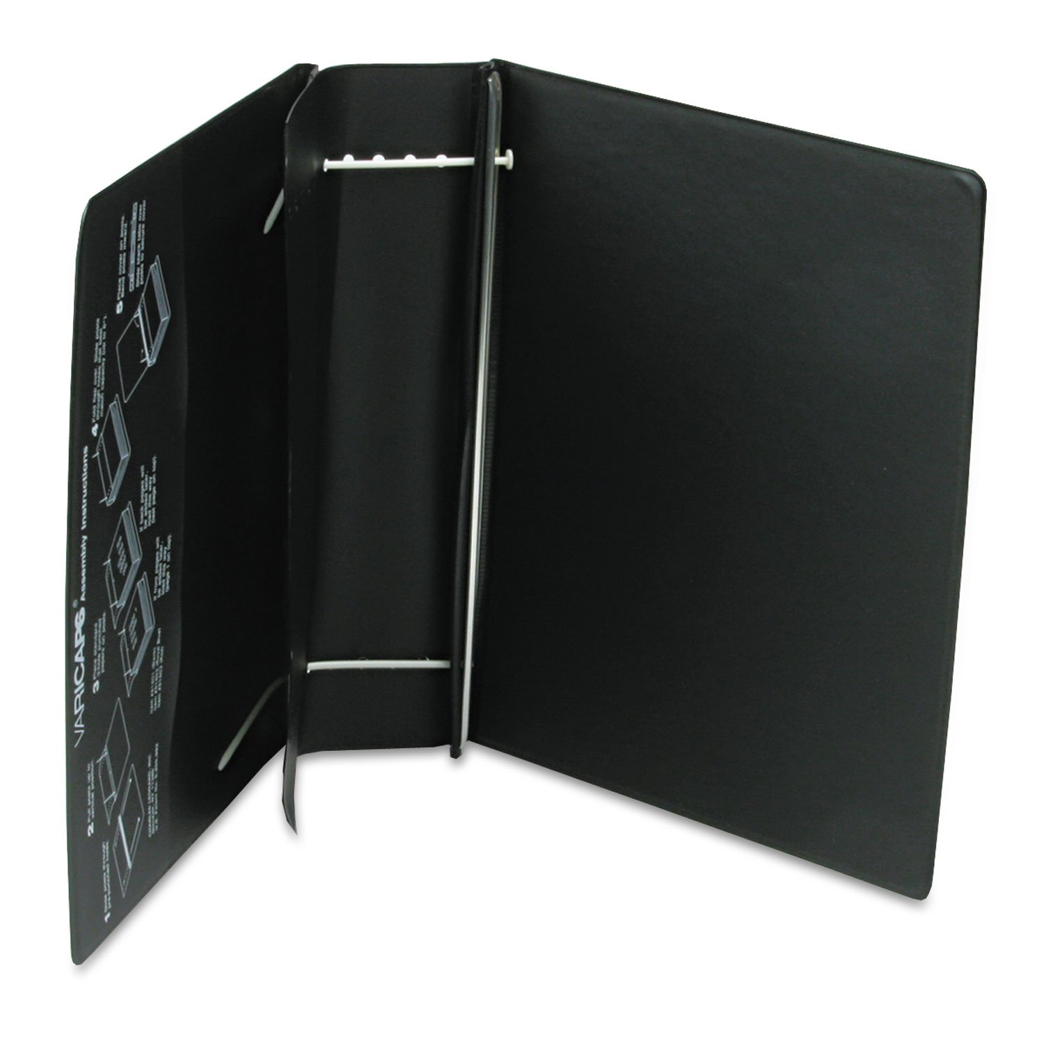 Charles Leonard Expandable Varicap Binder, Expandable to 1500 Sheets, 8.5 X 11 Inches, Black (61601)