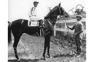 SPORTSPHOTOSUSA Omaha 1935 Triple Crown Champion Horse Race Winner Willie Saunders 8x10 Photo