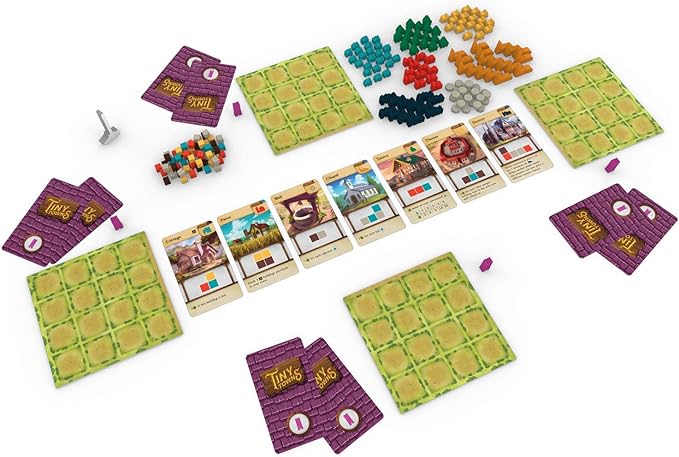 Alderac Entertainment 7053 Tiny Towns - Juego de Mesa: Amazon.es: Juguetes y juegos