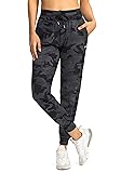 G Gradual Women's Joggers Pants with Zipper Pockets