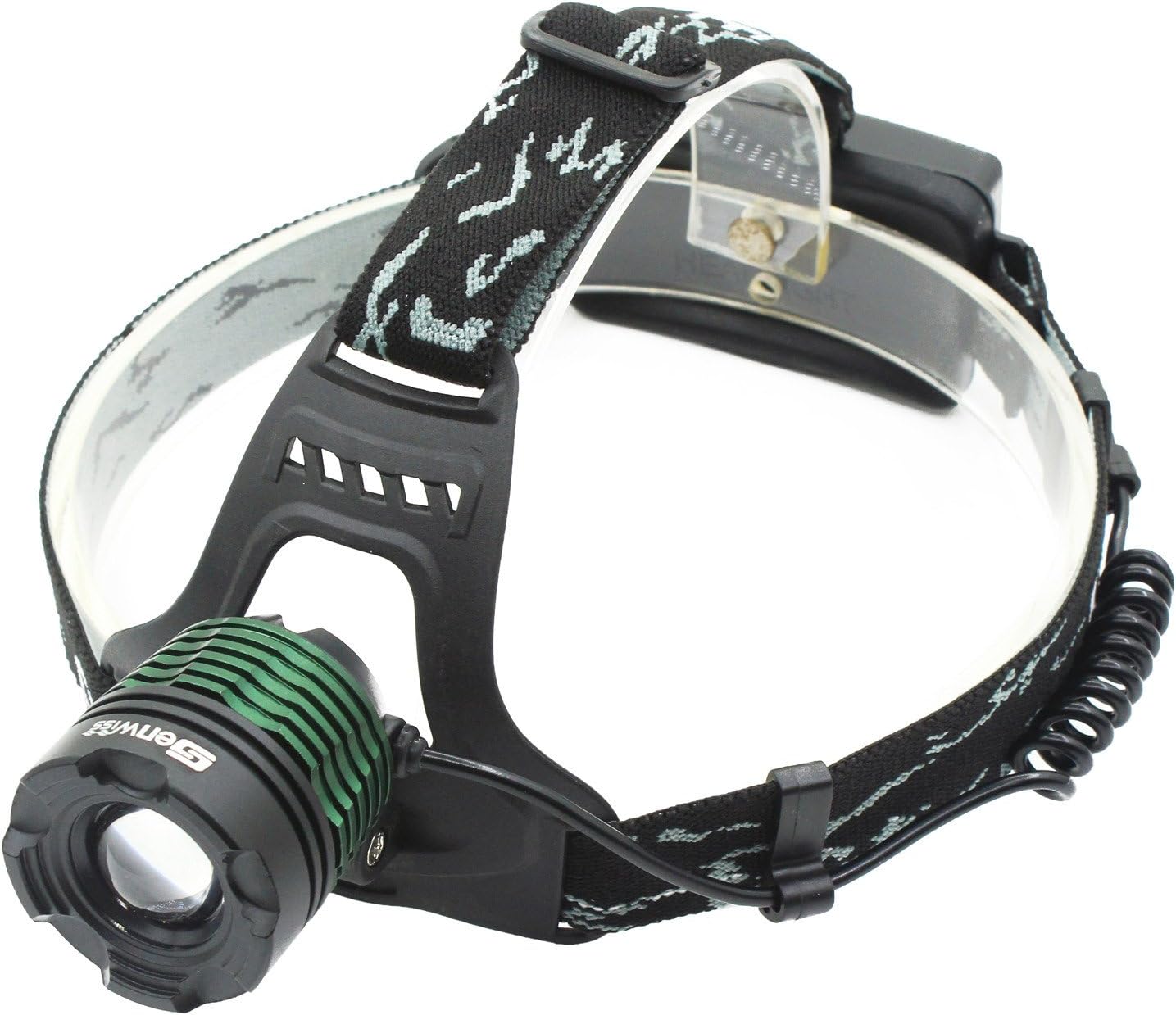 USB Rechargeable Led Head Torch, WolfWay 2000 lumens Zoomable Headlamp XM-L T6 LED 4 Modes LED Headlight Bike Head Light for Camping Biking Working Hunting Fishing Riding
