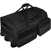Rolling Duffle Bag with Wheels,120L Large Deployment Bag,Waterproof Military Duffle Bags for Tactical Military Deployment Camping