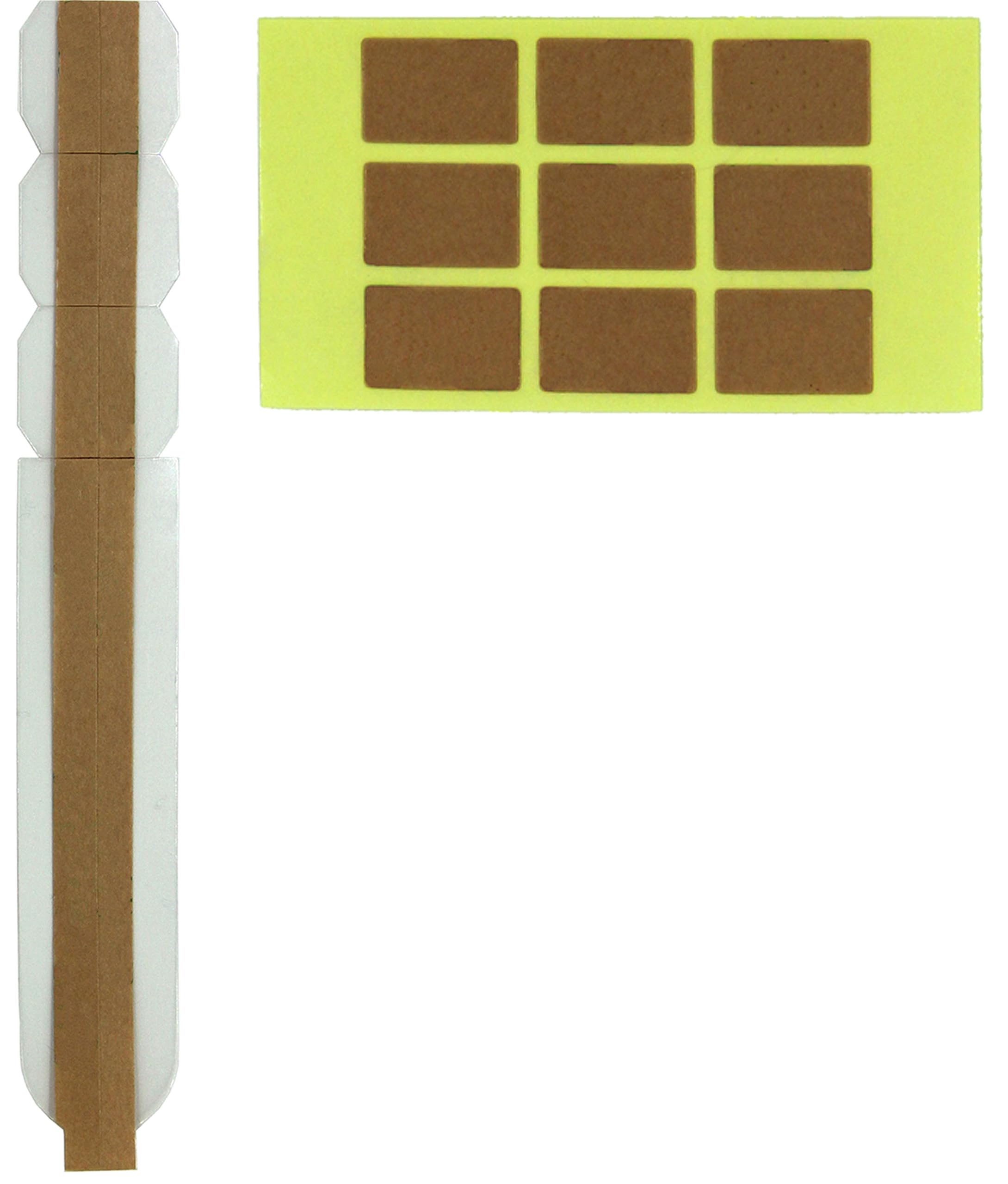 Thorani Replacement Adhesive Stickers For Privacy Filters And Privacy Films Compatible With Pc Monitors, Laptops And Macbooks (Transparent, 1 Pack)