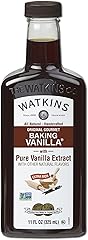 Watkins All Natural Original Gourmet Baking Vanilla, with Pure Vanilla Extract, 11 Fl Oz (Pack of 1) - Packaging May Vary