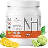 NIH - Gut Restore L-Glutamine Powder 390g – Gut Health Supplement with Quercetin, Licorice Root, Boswellia, N-Acetyl Glucosam