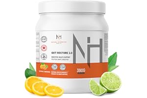 NIH - Gut Restore L-Glutamine Powder 390g – Gut Health Supplement with Quercetin, Licorice Root, Boswellia, N-Acetyl Glucosam