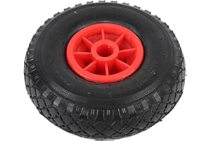 Pomya 10 Inch Kayak Cart Wheels, Kayak Cart Replacement Tire Easy to Inflate 3.00-4 260X85 for Canoe Trolley