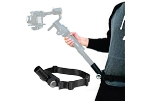 MOGOPOD Kamerar MogoCrane Belt Kit, Weight Support for Single Handed Gimbal Stabilizer, DJI Ronin-S, Zhiyun Crane 2, Crane Plus, Moza Air 2, AirCross, Hold The Gimbal Easier and Longer