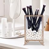 MSQ 12Pcs Eyeshadow Brush Set Premium Black Ferrule Wood Handle view 6