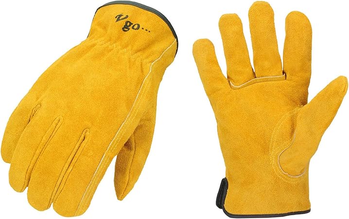 Gants travail cuir homme Clearance