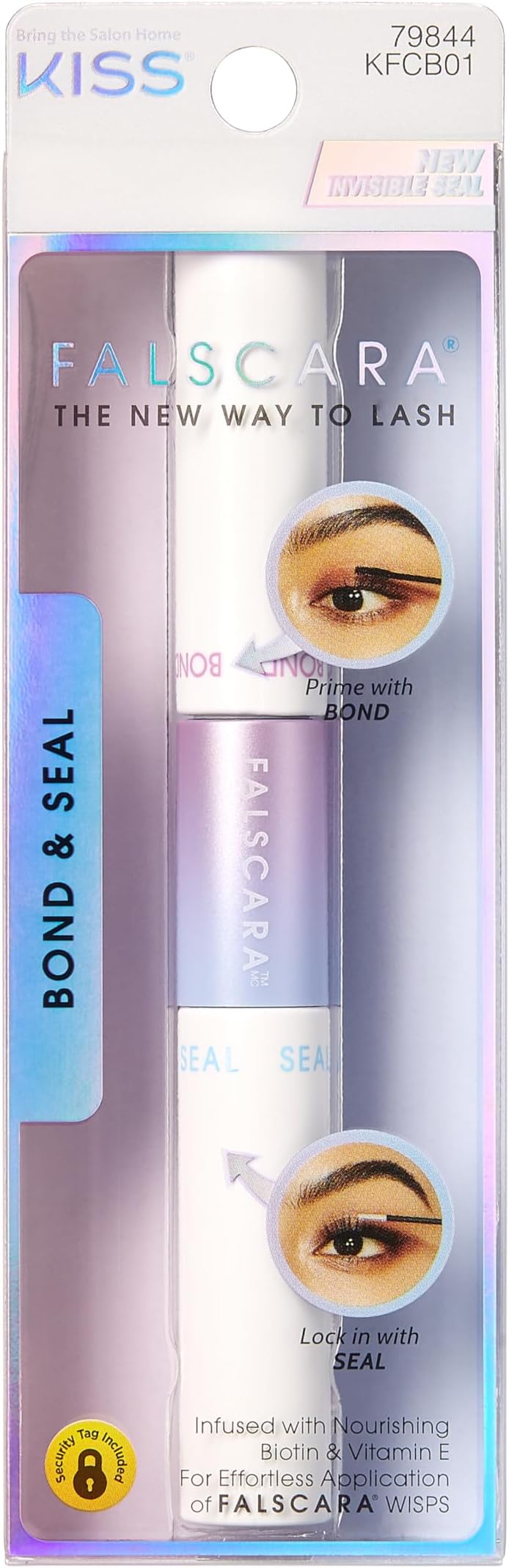 Kiss Falscara DIY Eyelash Bond & Seal with Biotin & Vitamin E 4.5 g