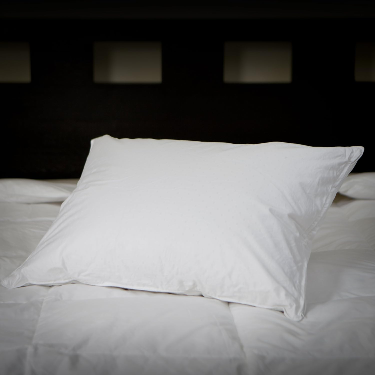 Allied Essentials Luxe Goose Down Pillow, King, White