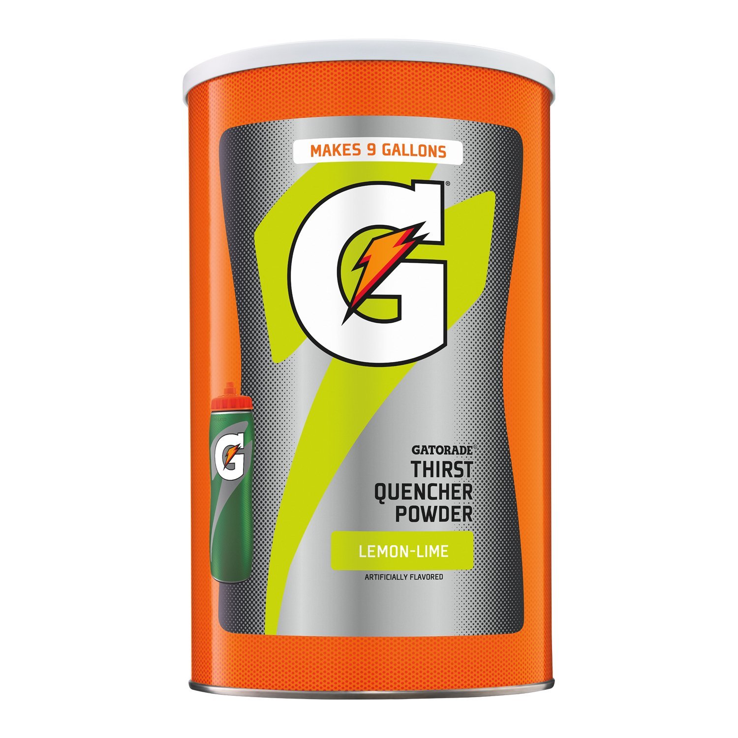 Gatorade Thirst Quencher Powder Lemon Lime 76.5 oz Makes 9 Gallons Free