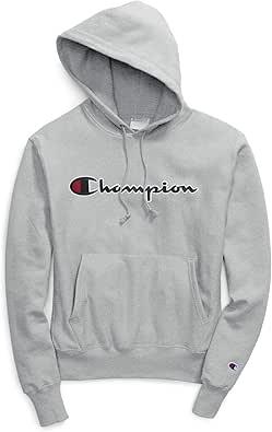 champion reverse weave chenille script hoodie
