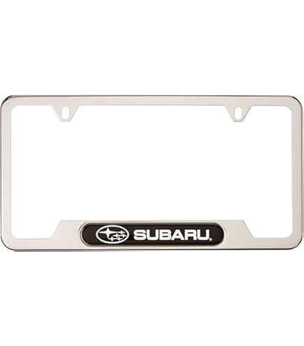 SUBARU  フォトフレーム Amazon.com: Subaru Logo License Plate Frame SOA342L167 Matte