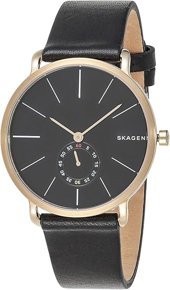 Skagen Reloj analogico para Hombre de Cuarzo con Correa en Piel SKW6217