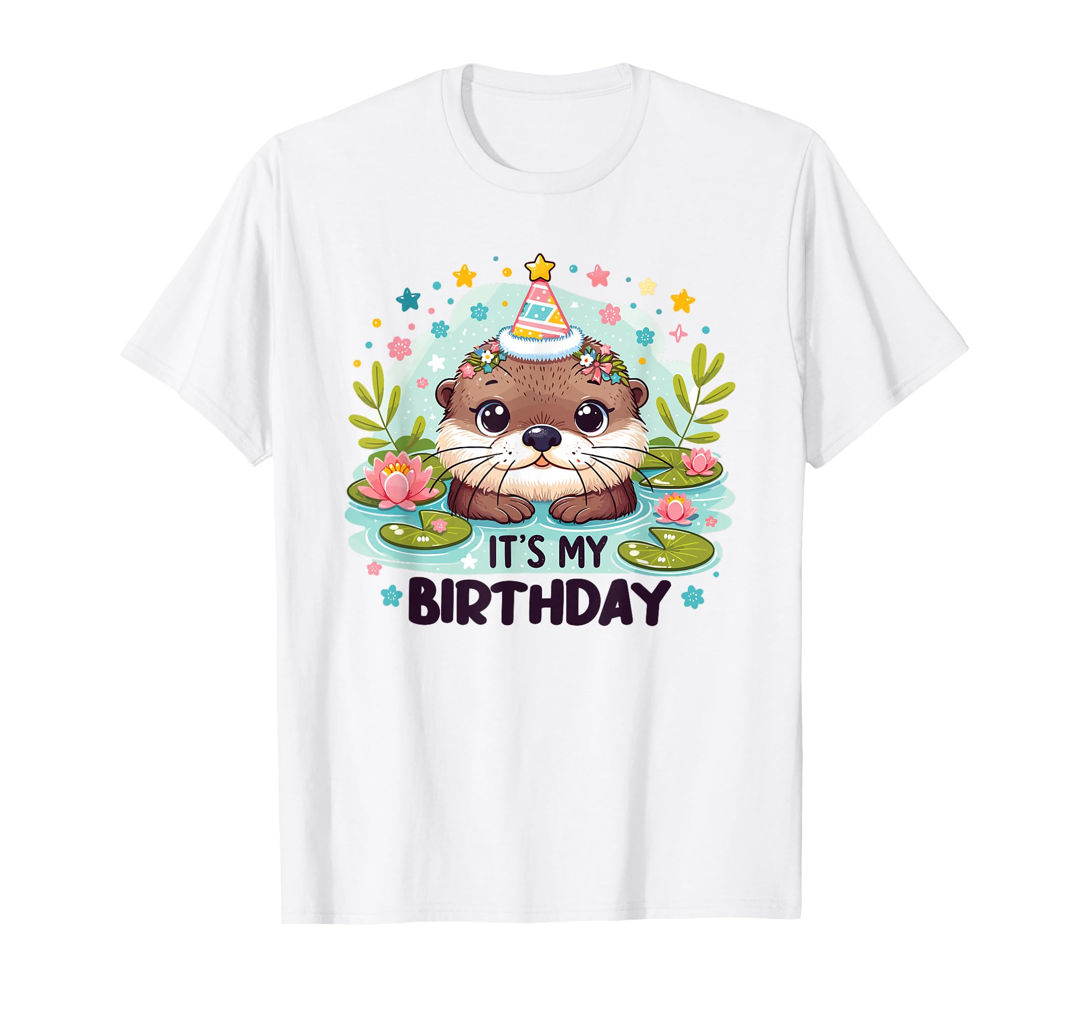 Photo 1 of Birthday Otter For Kids It's My Birthday T-Shirt