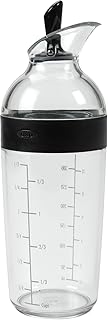 OXO Good Grips Kleiner Salatdressing-Shaker, Schwarz, 350ml