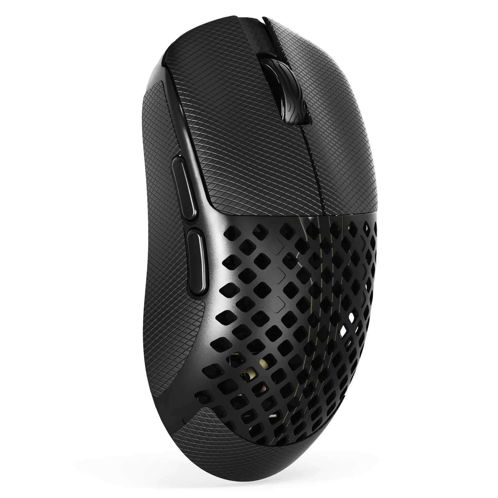 Photo 1 of MAMBASNAKE M2 Carbon Fiber Wireless Gaming Mouse,PAW3395PRO 40K DPI Optical Sensor,41g Ultra Lightweight Ergonomic,Programmable Buttons BT/2.5Ghz/Wired Computer Mice for PC/Mac-Black&Griptape