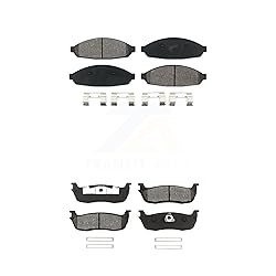 SIM Front Rear Semi-Metallic Brake Pads Kit