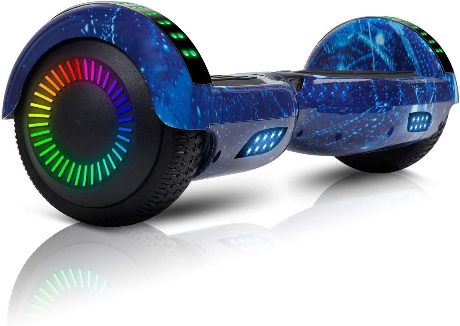 TST 6.5" Self-Balancing Electric Scooters, 2 Wheels Self Balancing Hoverboard, with Bluetooth, LED Light Hoverboard for Kids and Adults