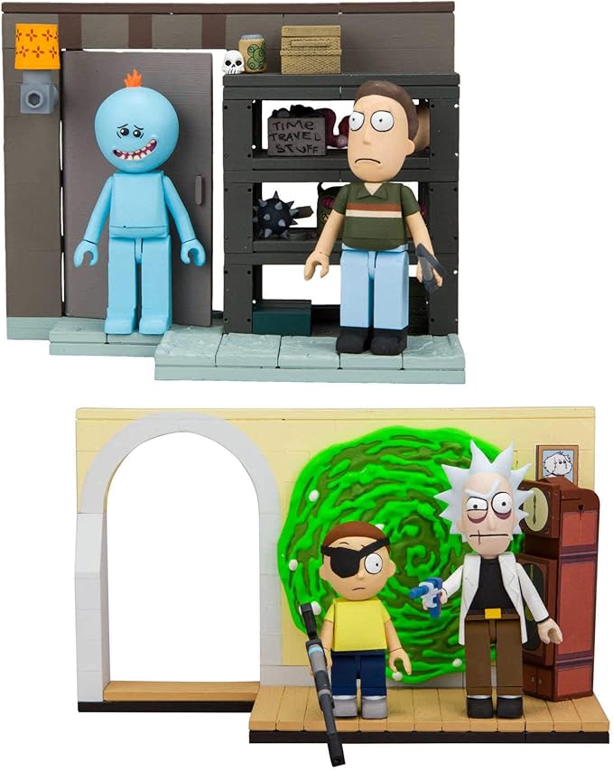 rick and morty garage set