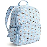 Vera Bradley Women's Premium Cotton Small Banbury Backpack, Bee's Knees, One Size