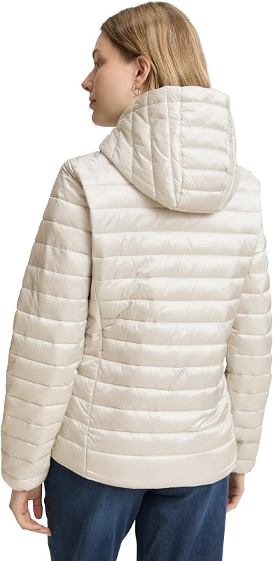 Damen Lightweight Steppjacke mit Kapuze