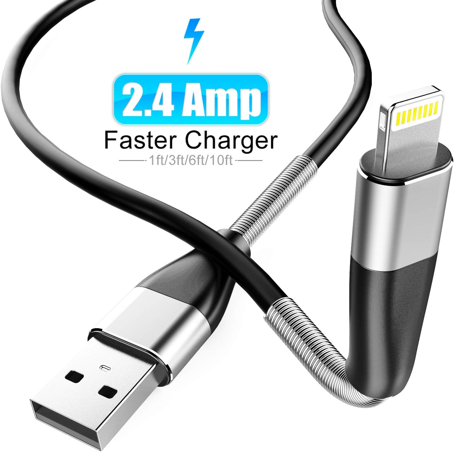 iPhone Cable 1m, CABEPOW 2Pack 1M iPhone Charger Cable Amazon.co.uk