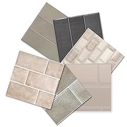 SMART TILES Peel and Stick Backsplash - 3D Adhesive