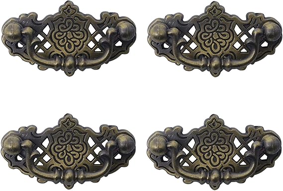 Qazxsw Paquete de 4 gabinetes de Cocina Vintage Armario extraíble