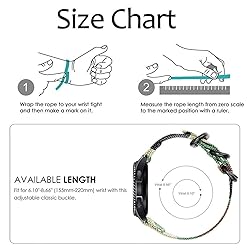 Lomet Nylon Bands 22mm Compatible with Samsung