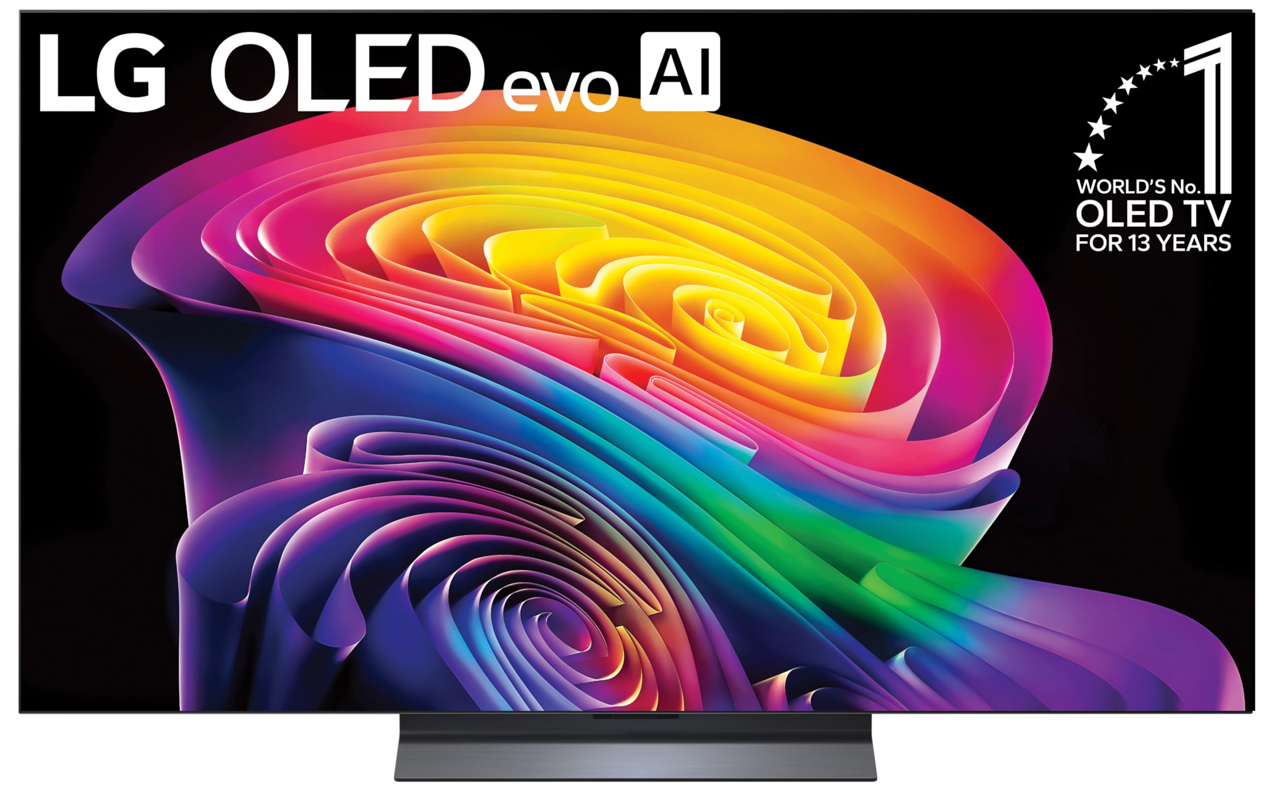 LG 55-Inch Class OLED evo AI 4K C6 Series Smart TV w/Dolby Atmos, Dolby Vision, HDR10, AI Super Upscaling 4K, Filmmaker Mode, Wow Orchestra, Compatible with Alexa (OLED55C6PUA, 2026)