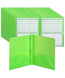 Mr. Pen- Plastic Folders with Pockets and