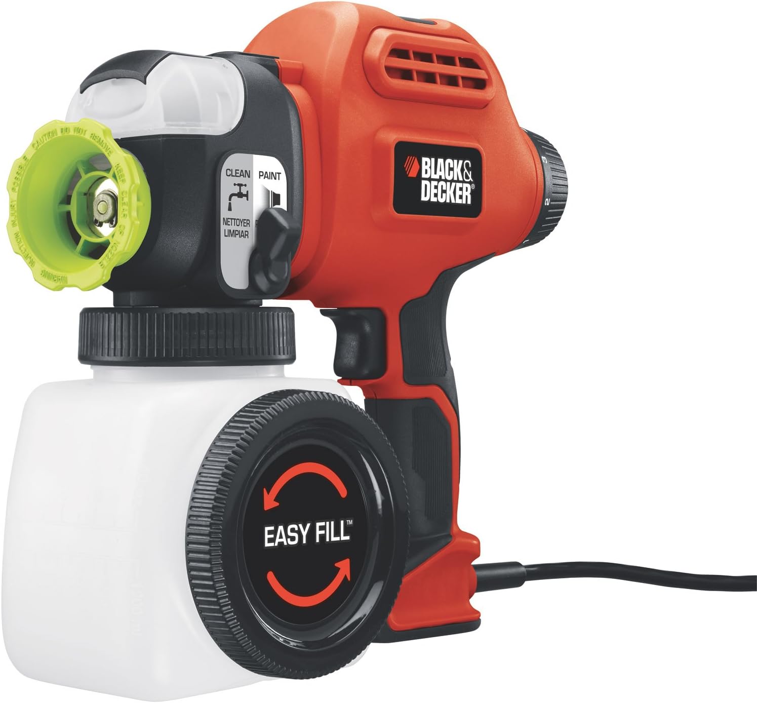 Black & Decker Bdps400K Single Speed Quick Clean Paint Sprayer Amazon