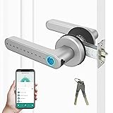 KENRONE Smart Door Lock, Door Handle with APP