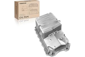 A-Premium Engine Oil Pan Sump with Drain Plug Compatible with Honda Civic 2001 2002 2003 2004 2005 L4 1.7L