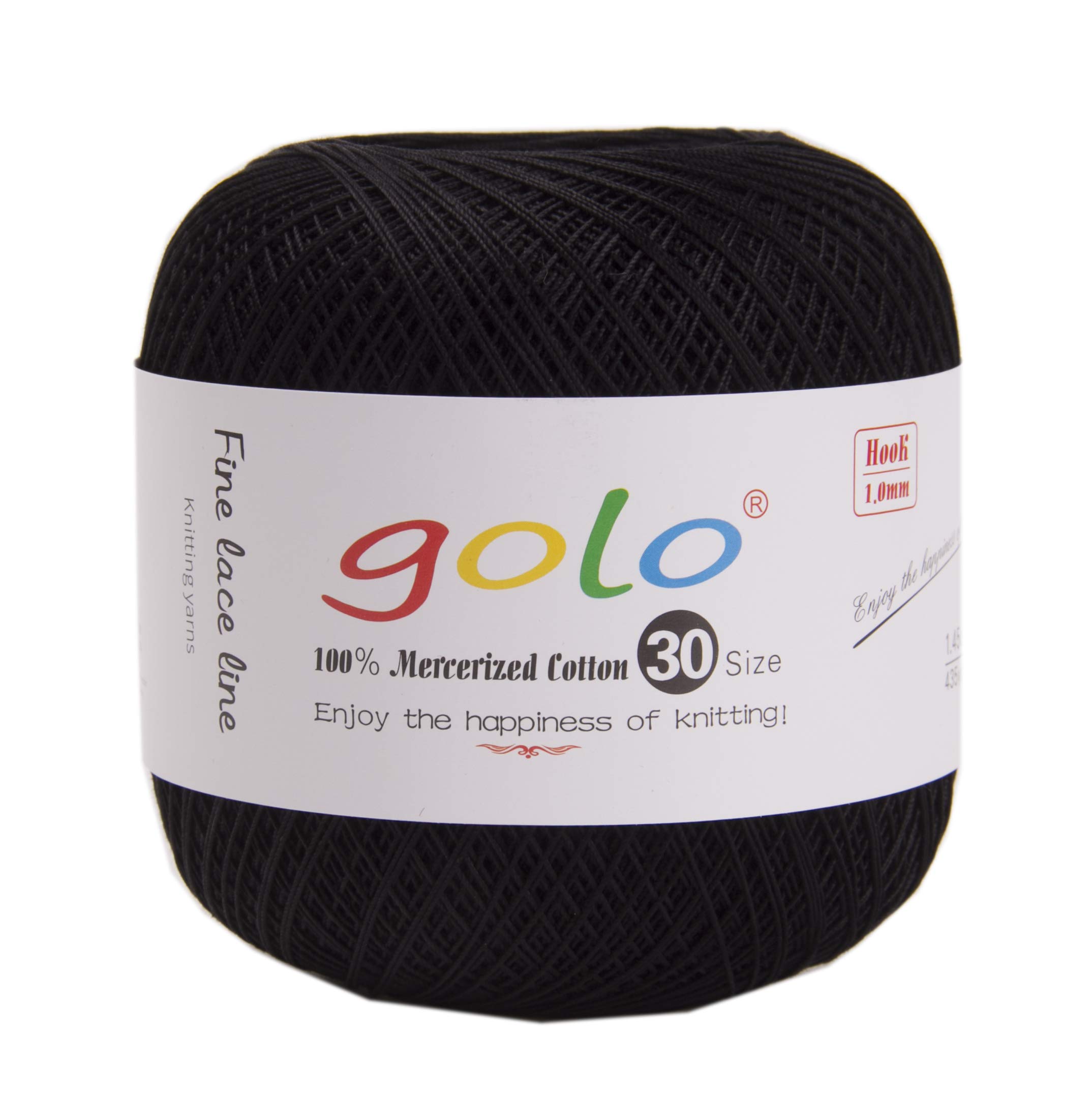 golo Crochet Thread Size 30 Yarn for Hand Knitting Lace Yarn Crochet Yarn for Crocheting — image 1